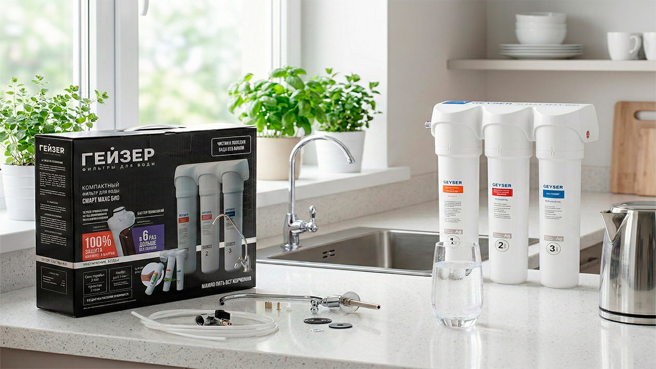 Гейзер Смарт Макс Био: анатомия фильтра