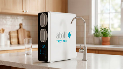 Atoll TWIST 800: честный обзор прямоточного обратного осмоса без бака