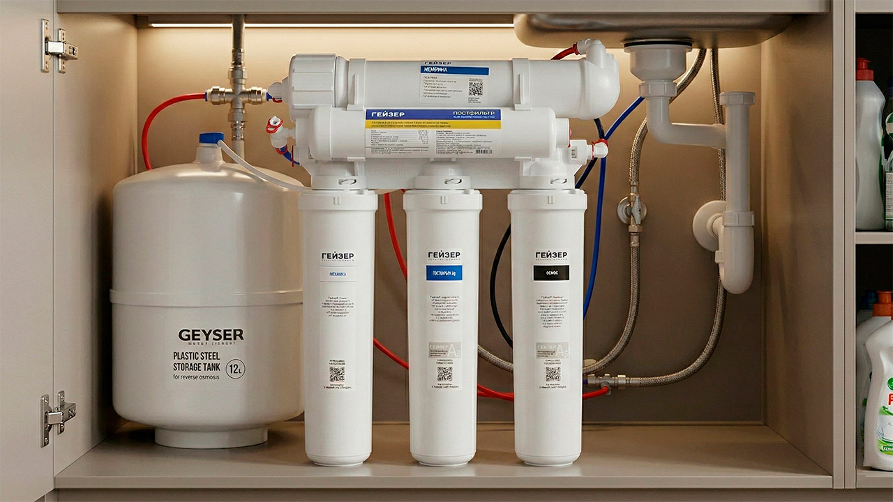 Гейзер «Престиж Оптима»: ступени очистки